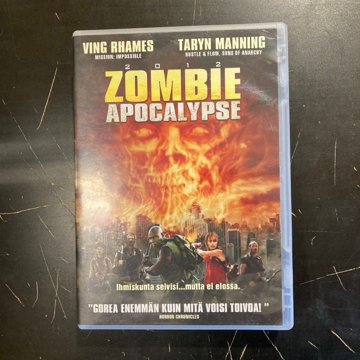 Zombie Apocalypse DVD (VG/VG+) -kauhu/toiminta-